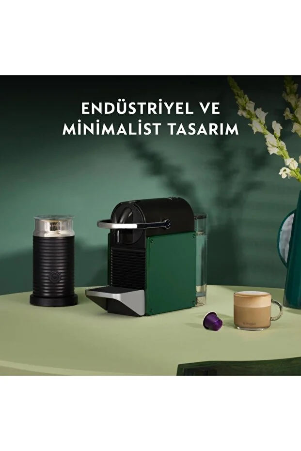 Nespresso C62 Pixie Kahve Makinesi,Yeşil